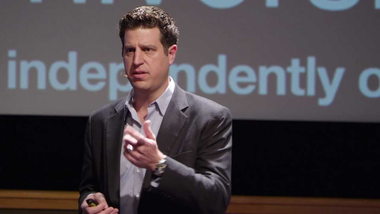 James Kosta, former computer hacker, giving a TED Talk