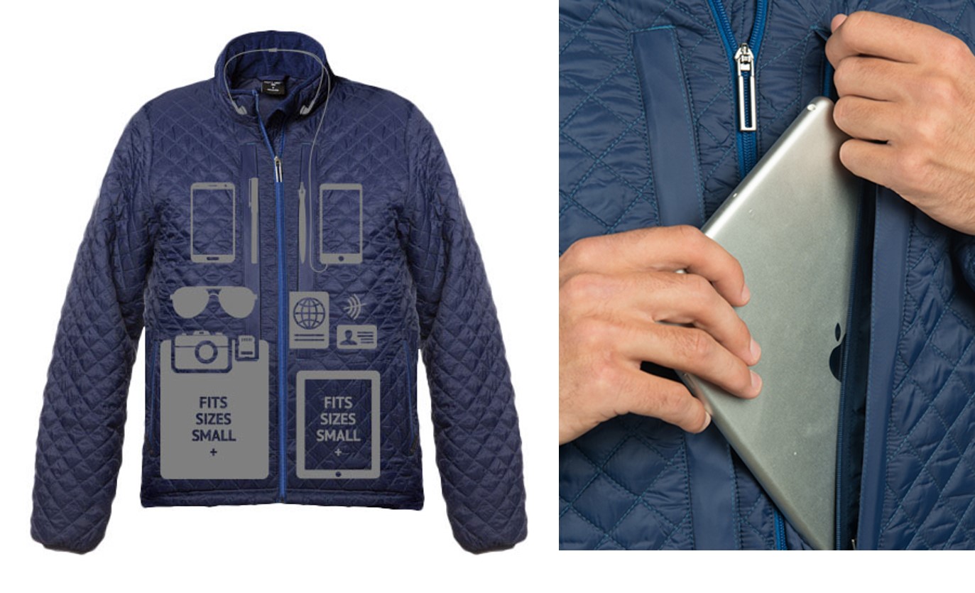 If You Need A 29Pocket Jacket With 2 Laptop Compartments, You're In